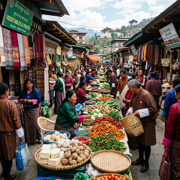 ตลาดสุดสัปดาห์ทิมพู
