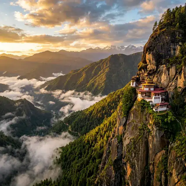 ทิวทัศน์ภูฏาน วัดรังเสือ